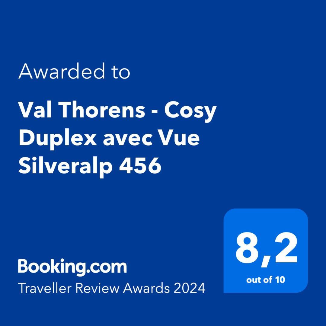 Val Thorens - Cosy Duplex Avec Vue Silveralp 456 ภายนอก รูปภาพ